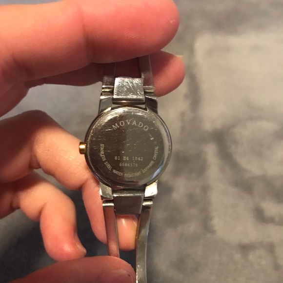 Movado two toned watch main image 4